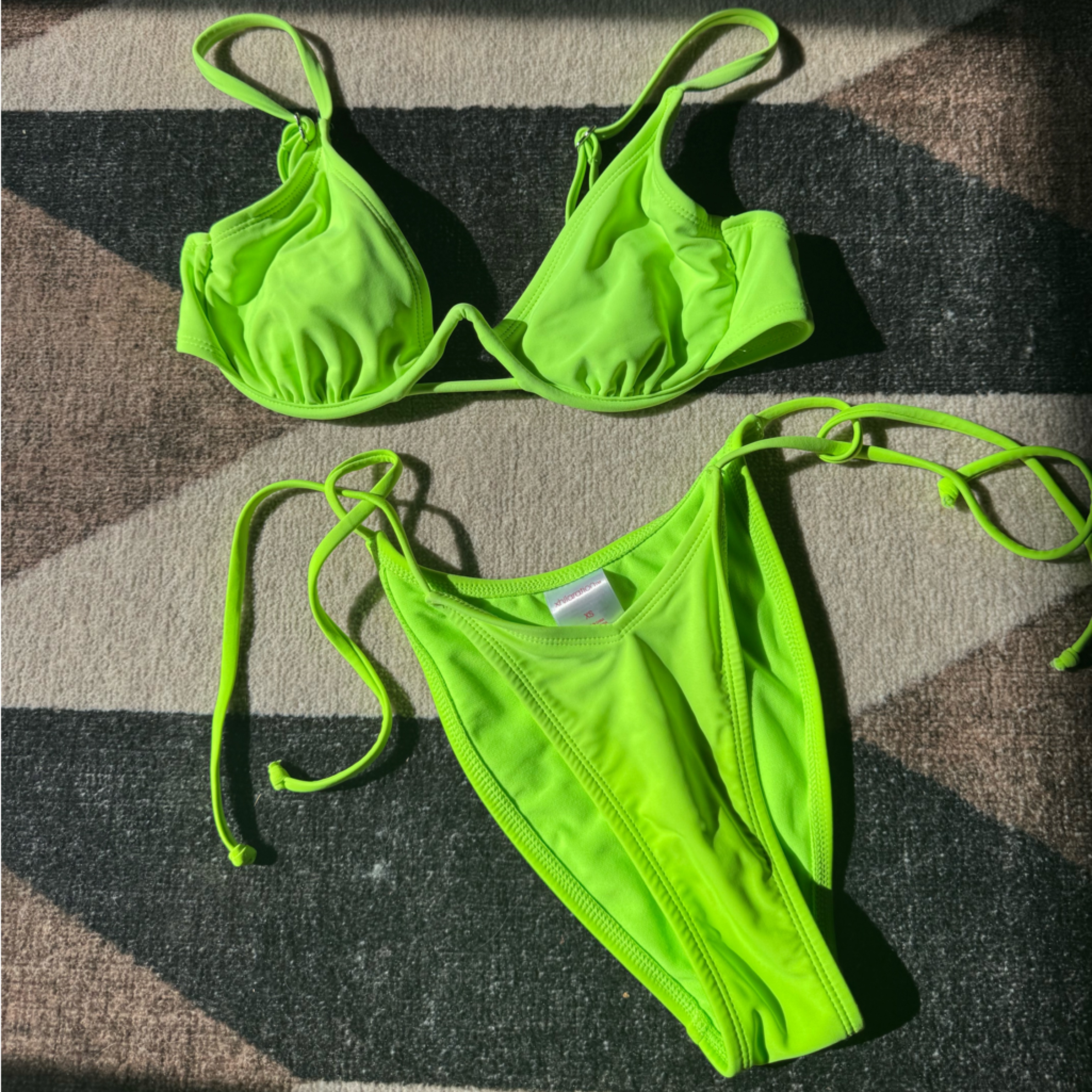 Lime Green Bikini